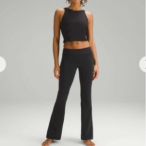Lululemon Dark Gray Flare Leggings 31” inseam